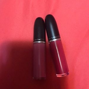 Mac matte lipsticks